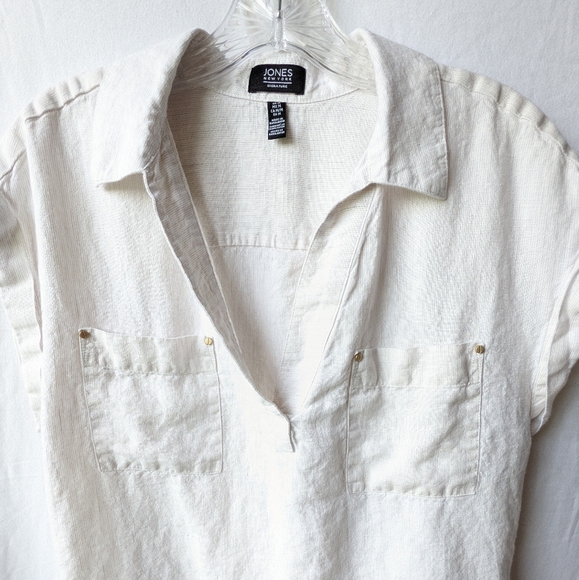 Jones NY linen top - Picture 8 of 9